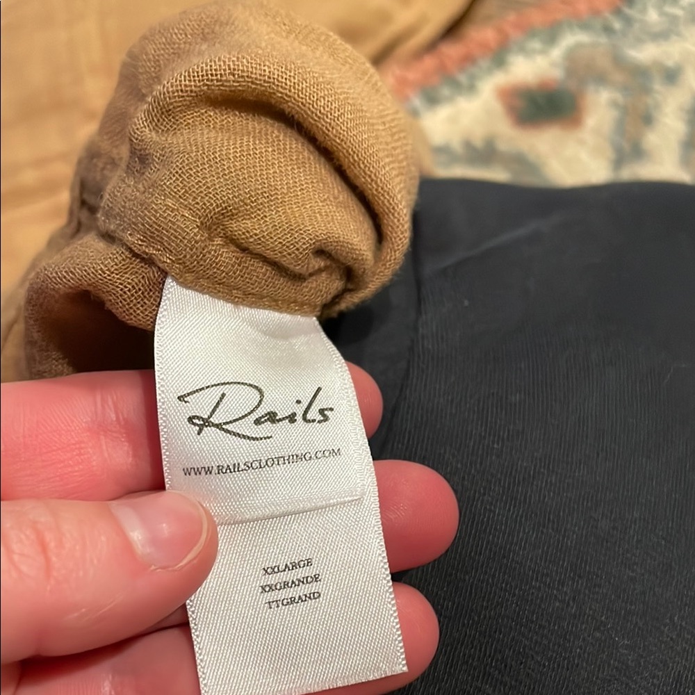 Rails ELLIS SHIRT TOASTED COCONUT - Picture 9 of 10